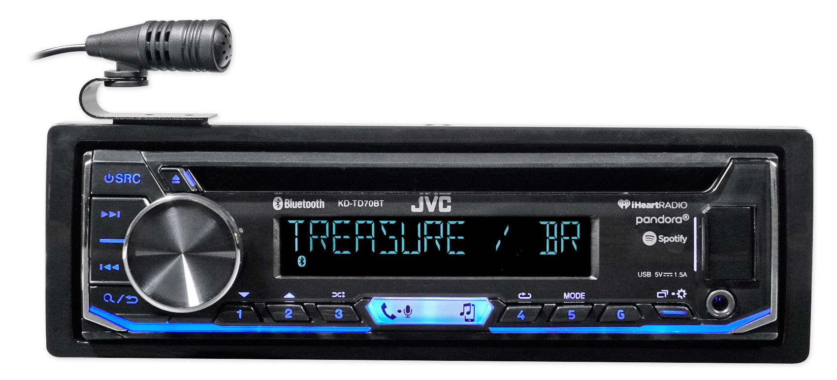 Wallpaper #B2e2DJMBSpphPi3-kOCg35 Jvc Kd Td70bt in Dash Car Bluetooth Cd Player Receiver W Androidusb