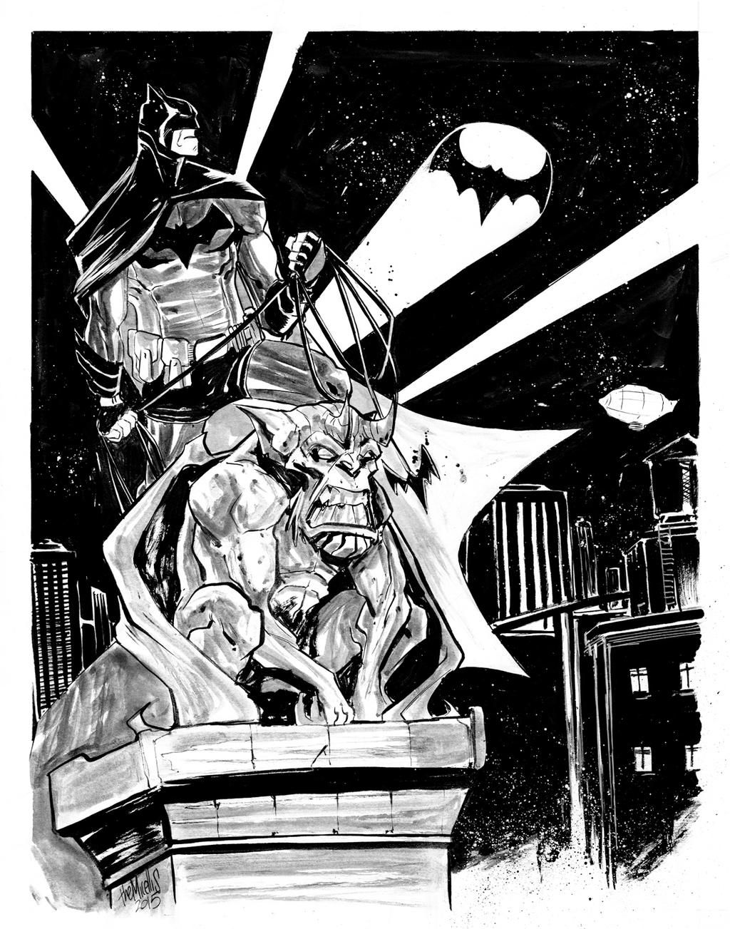 Wallpaper #jxkZHo8BtGB6xQ78tnig8 Batman on Gargoyle by Alessandromicelli on Deviantart