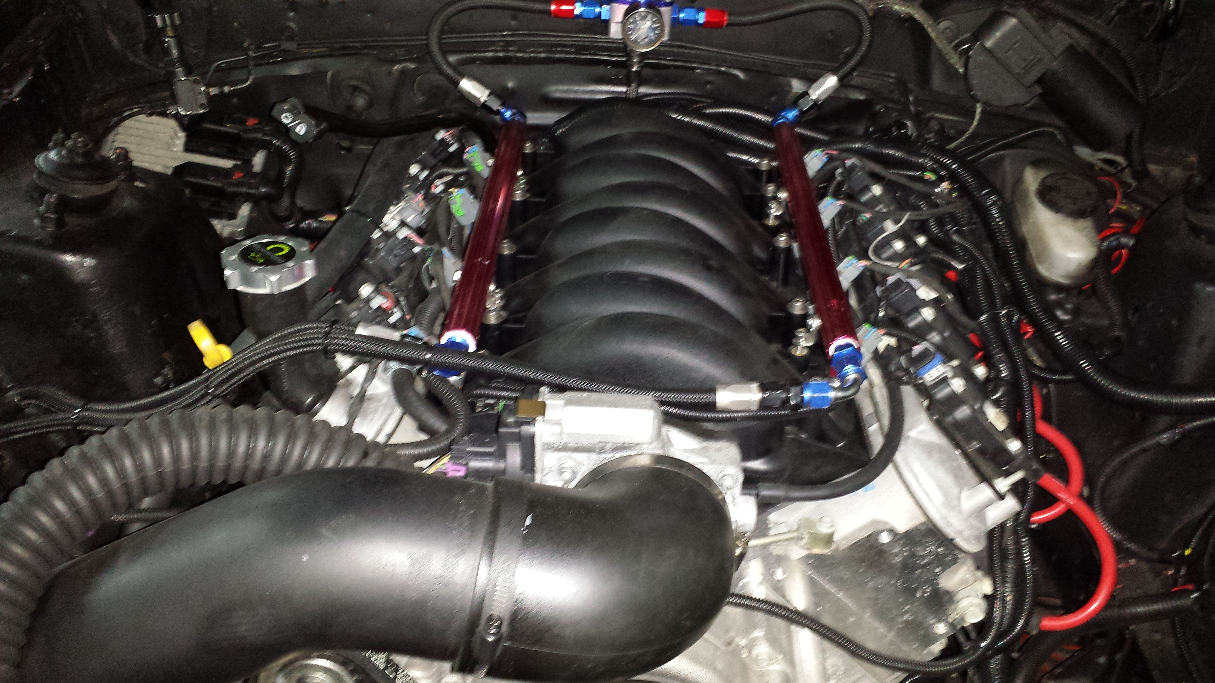 Wallpaper #70BlL5MBJhL2WPbanby4273 Ls3 Intake Billet Rails Camaro Engine Cover Ls1tech