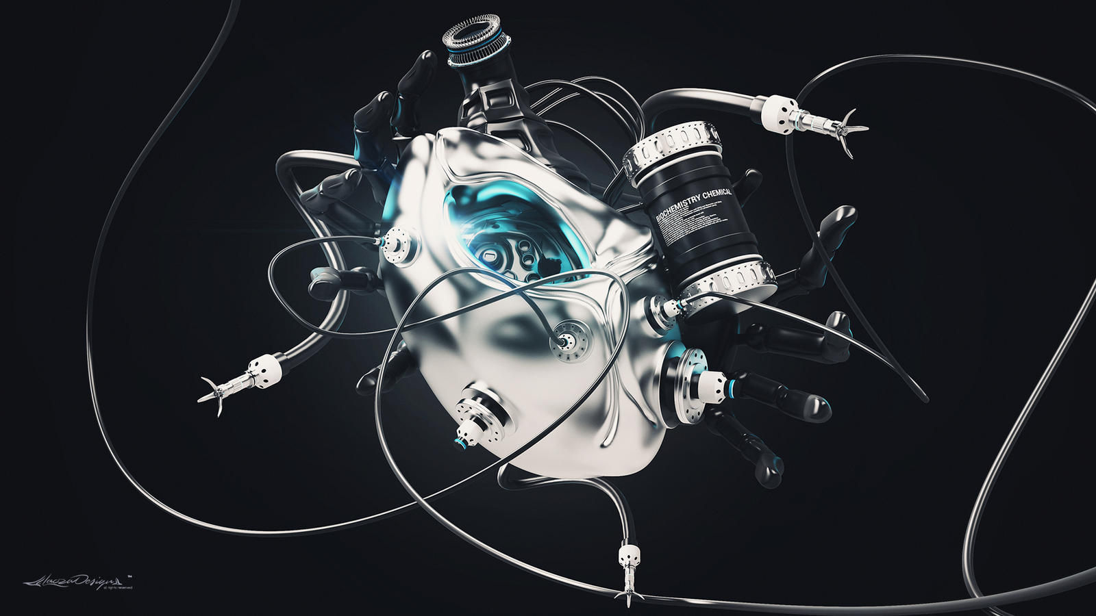 Wallpaper #FRnJHo8BtGB6xQ78EXqT42 Cybernetic by Lacza on Deviantart
