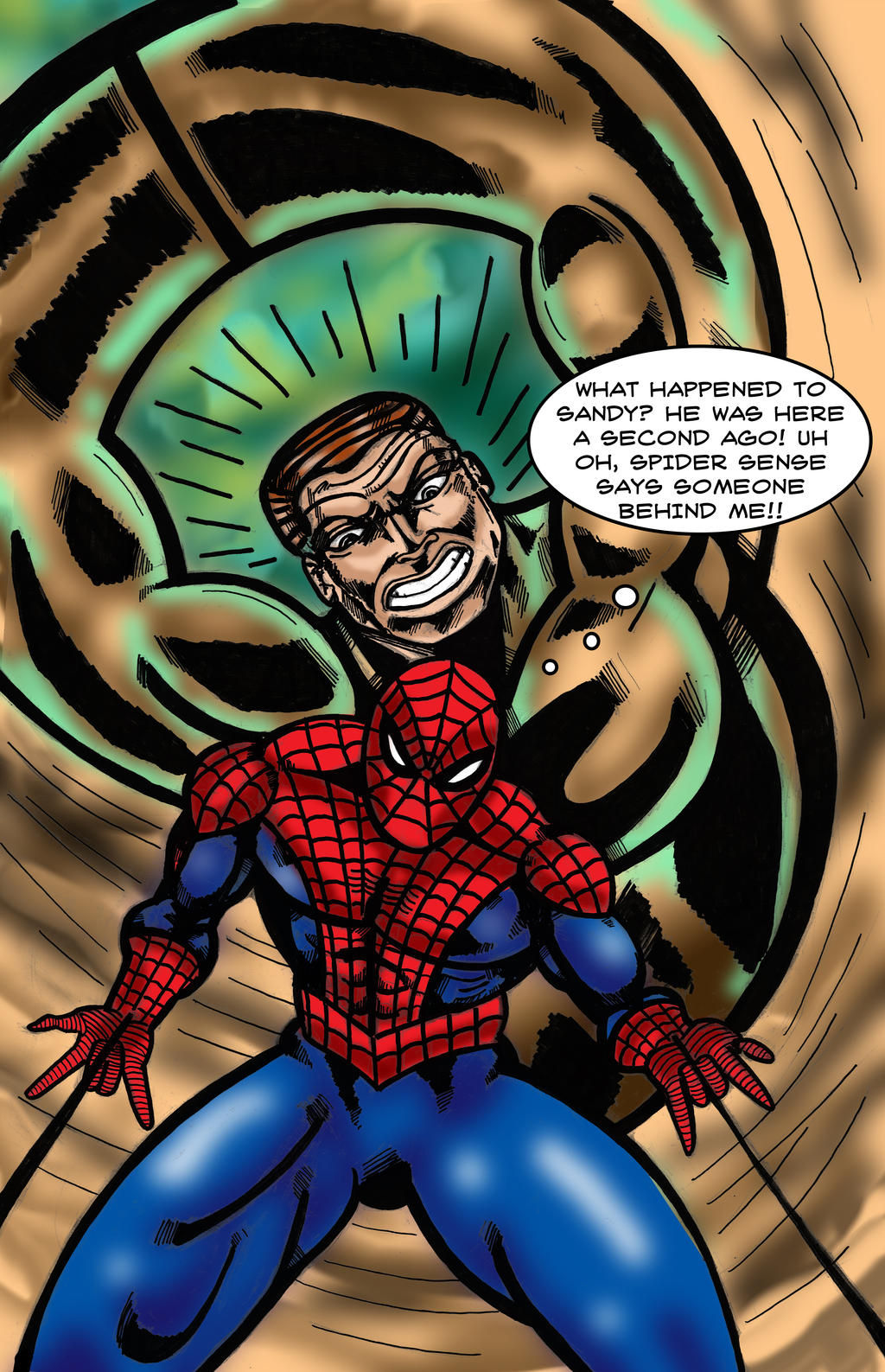 Wallpaper #wgAV6Y4BSdW8dNou7A1s36 Spider Man vs Sandman by Dreamfires on Deviantart