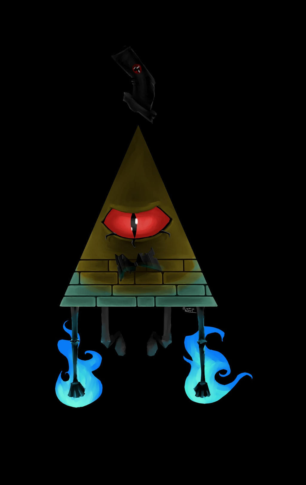 Wallpaper #yGeGApMBSpphPi3-qq-c195 Bill Cipher by Ryma2001 on Deviantart