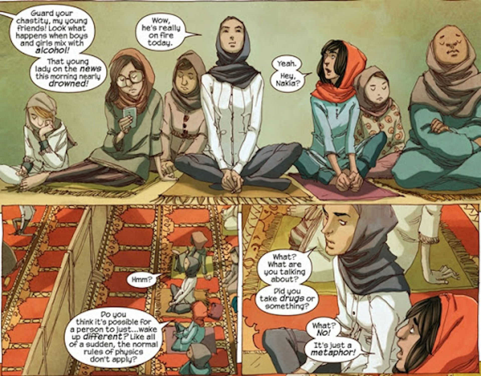 Wallpaper #dfbc2 Marvels Avengers Characters Ms Marvel Kamala Khan Bruce Banner
