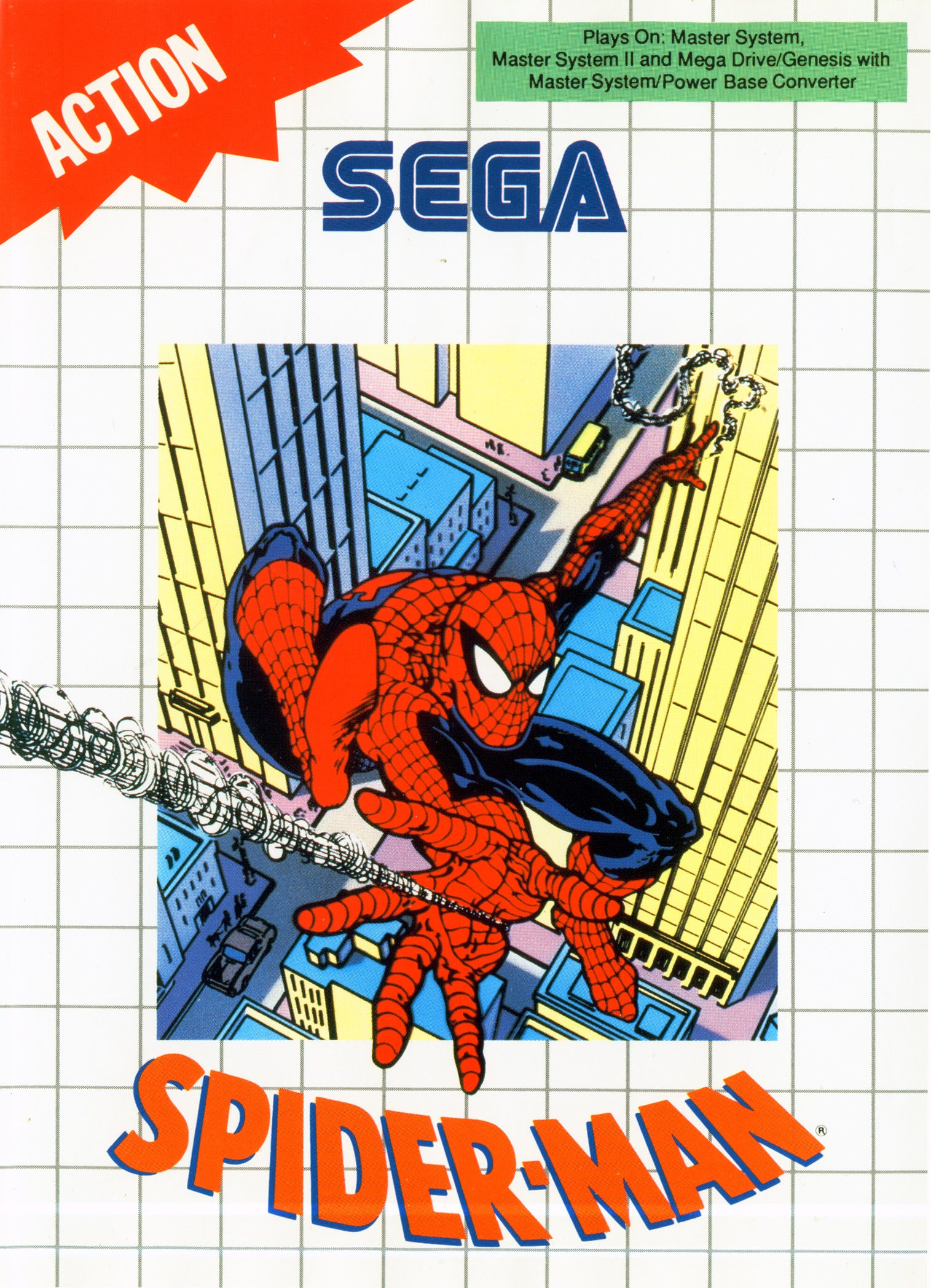 Wallpaper #XVhlNJMBzN9vxX34Ozxh259 Spiderman Sega Master System Game