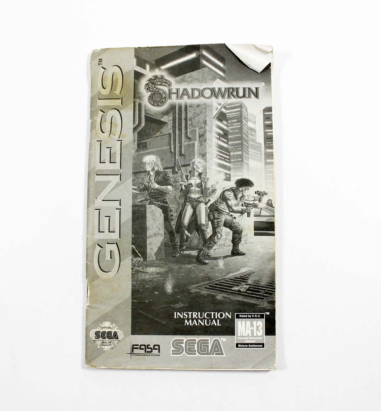 Wallpaper #CR0kLJMBlOZrFDOkVspV331 Manual Shadowrun Sega Genesis Gen Shadowrun M