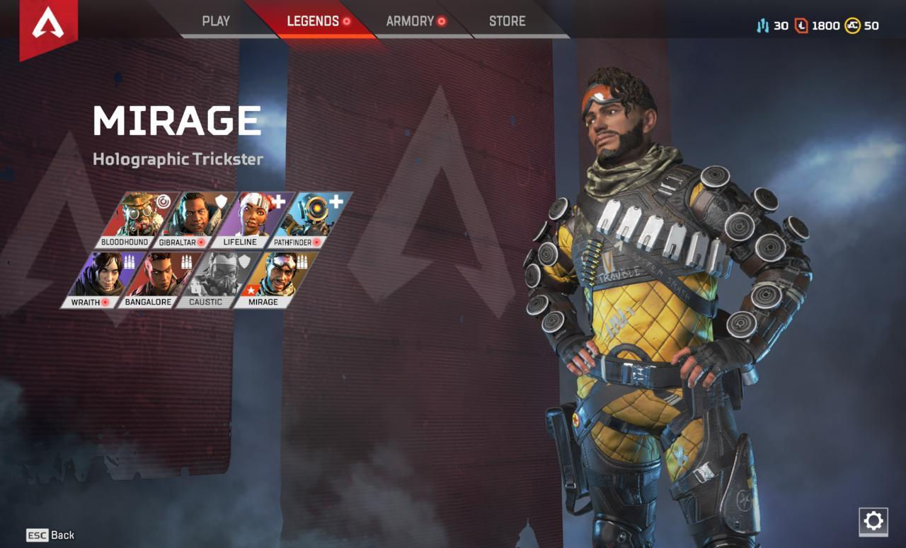 Wallpaper #l2iOFZMBSpphPi3-Qwgq86 Apex Legends Mirage Guide Tips on How to Be the Best Holographic