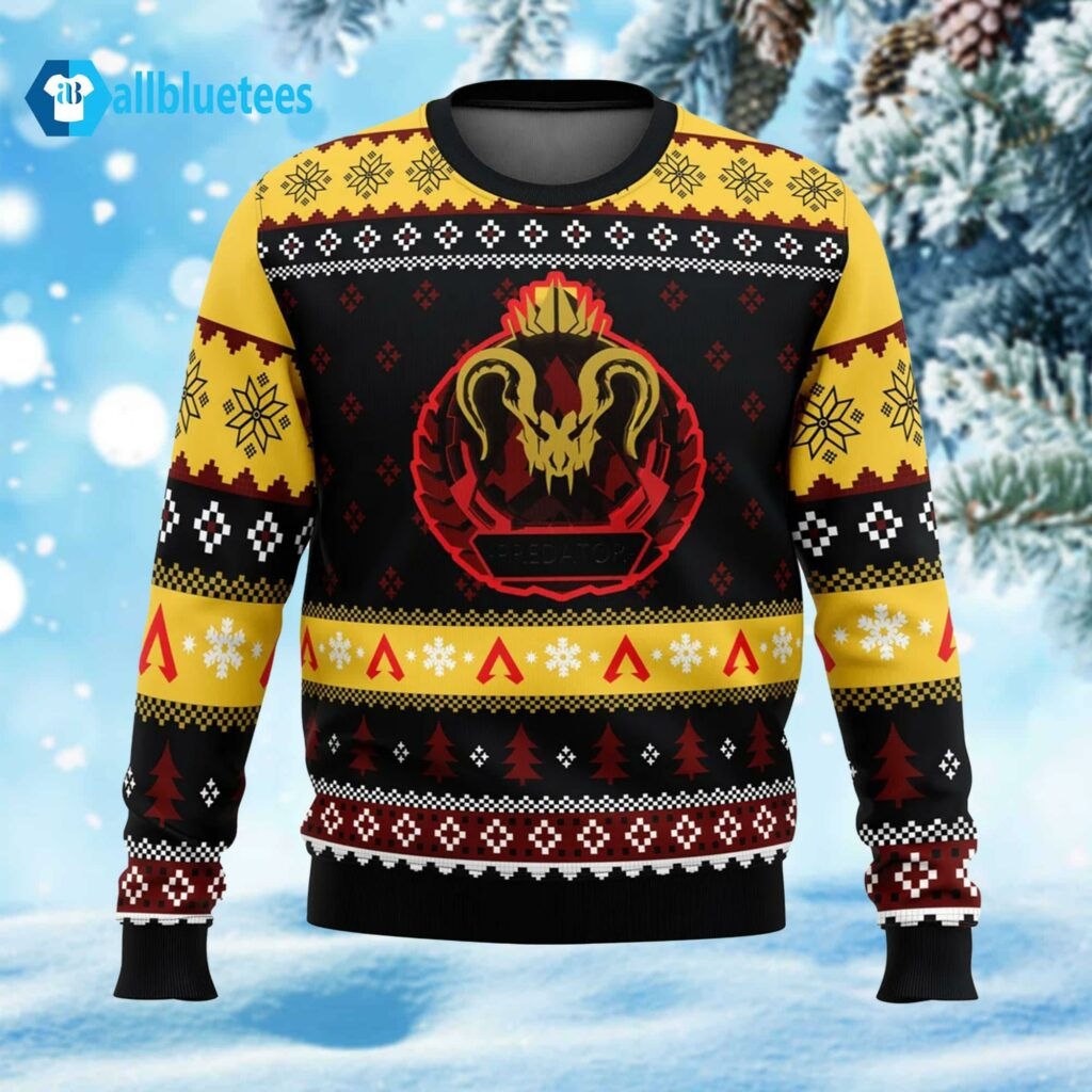 Wallpaper #pGer-pIBSpphPi3-jpGC124 Predator Rank Apex Legends Ugly Christmas Sweater