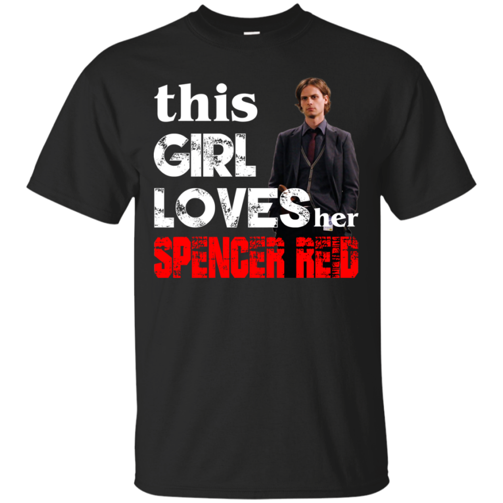 Wallpaper #WWiLHpMBSpphPi3-nClm250 This Girl Loves Her Spencer Reid Shirt Hoodie Tank Allblueteescom