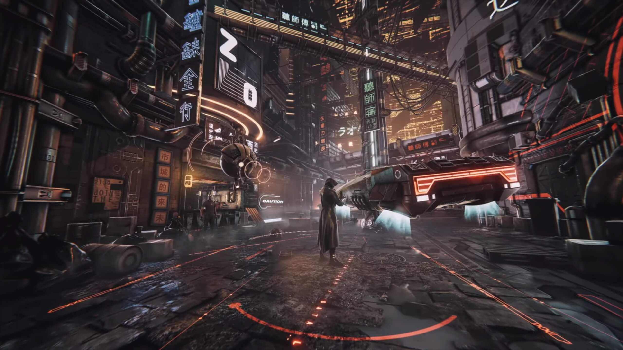 Wallpaper #_BnEHo8BtGB6xQ7843nS0 Here is What a Cyberpunk Next Gen Game Could Look Like in Unity Engine