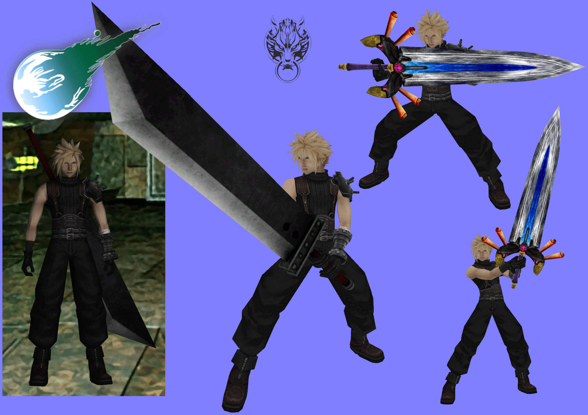Wallpaper #v7hw2pIBJvJKYCmEjfFq191 This Mod for the Original Final Fantasy 7 Game Updates All 3D Models