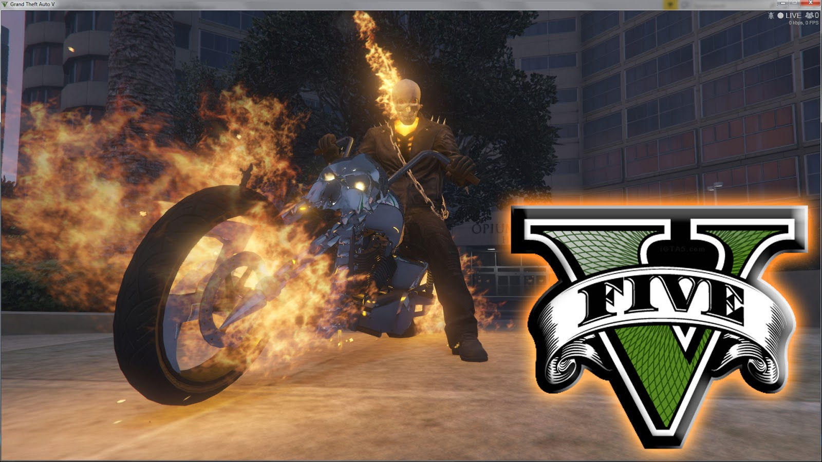 Wallpaper #GPQnOpMBKFX8bn3roHiA287 This Mod Brings Ghost Rider with His Motorcycle and His Powers to