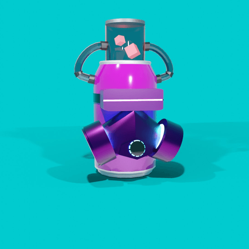 Wallpaper #Zxn5Ho8BtGB6xQ78Tnqd8 Purple Cyberpunk Soda Can Crazy Soda Cans Opensea