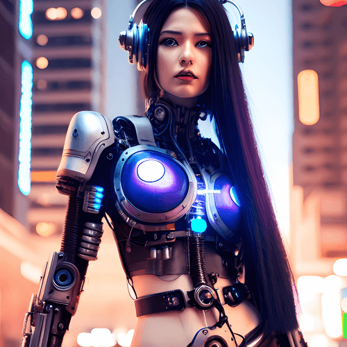 Wallpaper #9a3bMZMBKf019FdaOxFe56 Cyberpunk Woman 1 Cyberpunks Creations Opensea