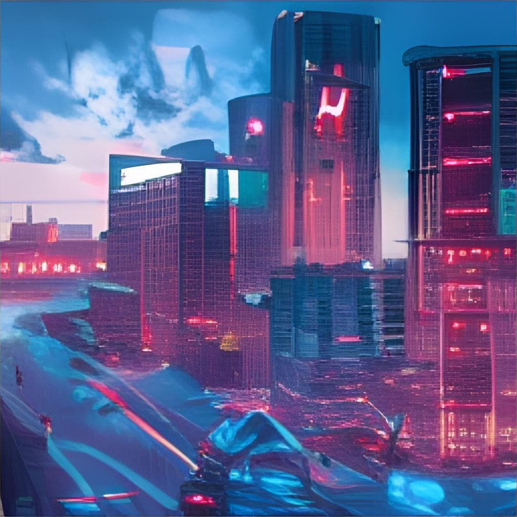 Wallpaper #9a3bMZMBKf019FdaOxFe43 Cyberpunk 3100 Collection Opensea
