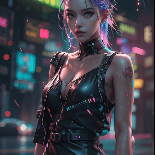 Wallpaper #9a3bMZMBKf019FdaOxFe42 Cyberpunk Collection Opensea