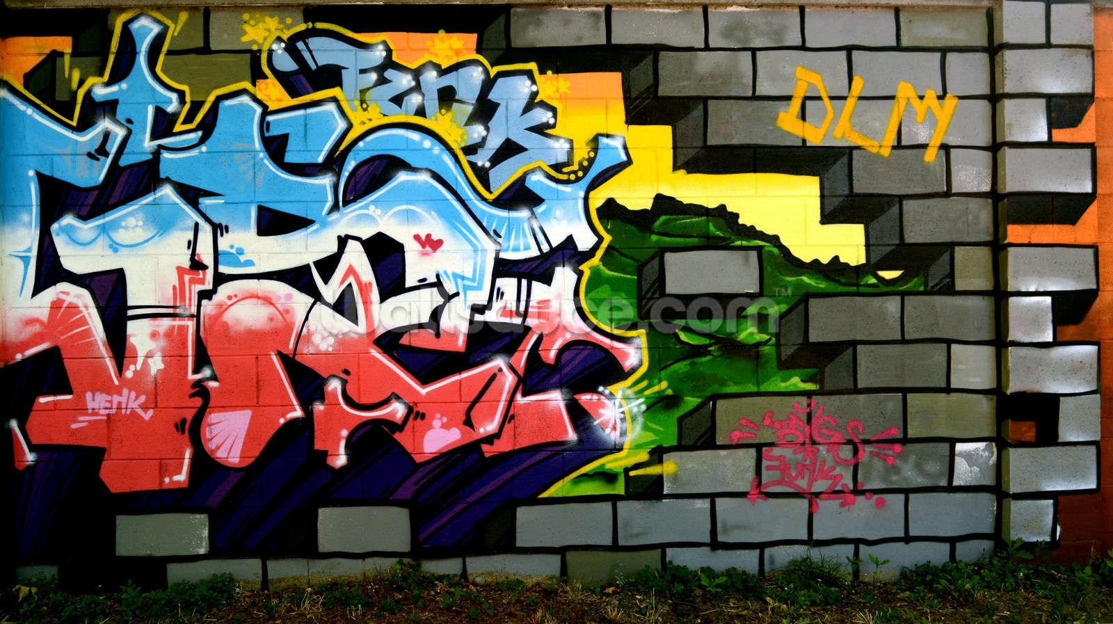 Wallpaper #77568 Graffiti Brick Wall Sublimation Clipart Png 21444163 Png