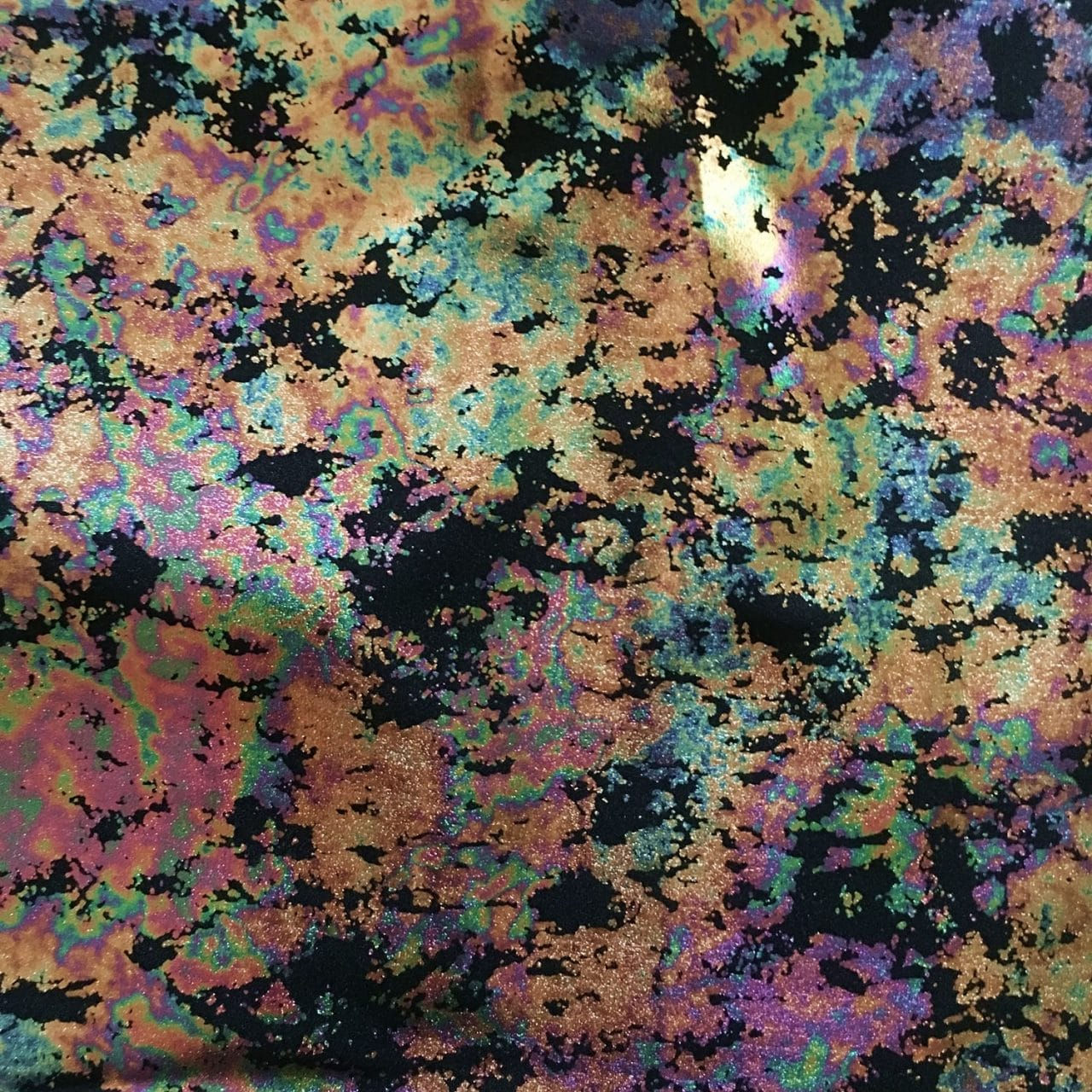 Wallpaper #9b753 Original Rainbow Oil Slick Acrylic Pour Painting on Etsy