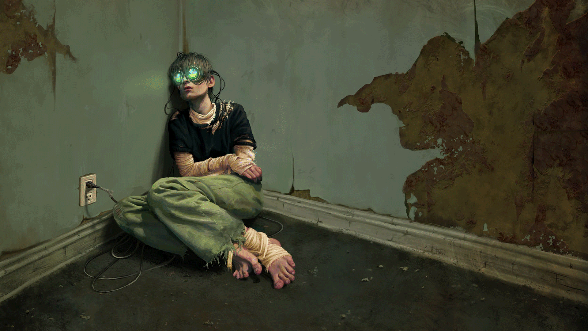 Wallpaper #f31o9I4Bnwiau_P6Rg9b35 Cyberpunk Phone Wallpaper Gif Jules and Val