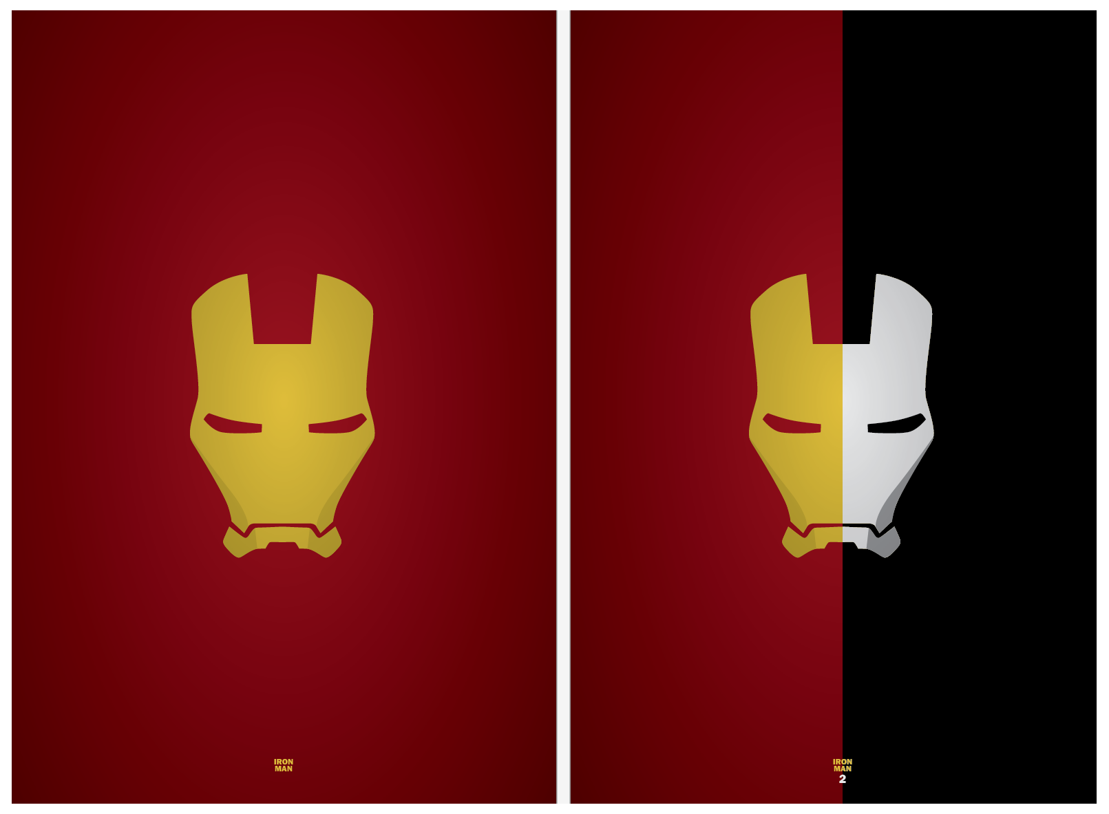 Wallpaper #SSx7SZMB0E1QgA7waPMx214 Minimalist Posters for Iron Man and Iron Man 2 Movies
