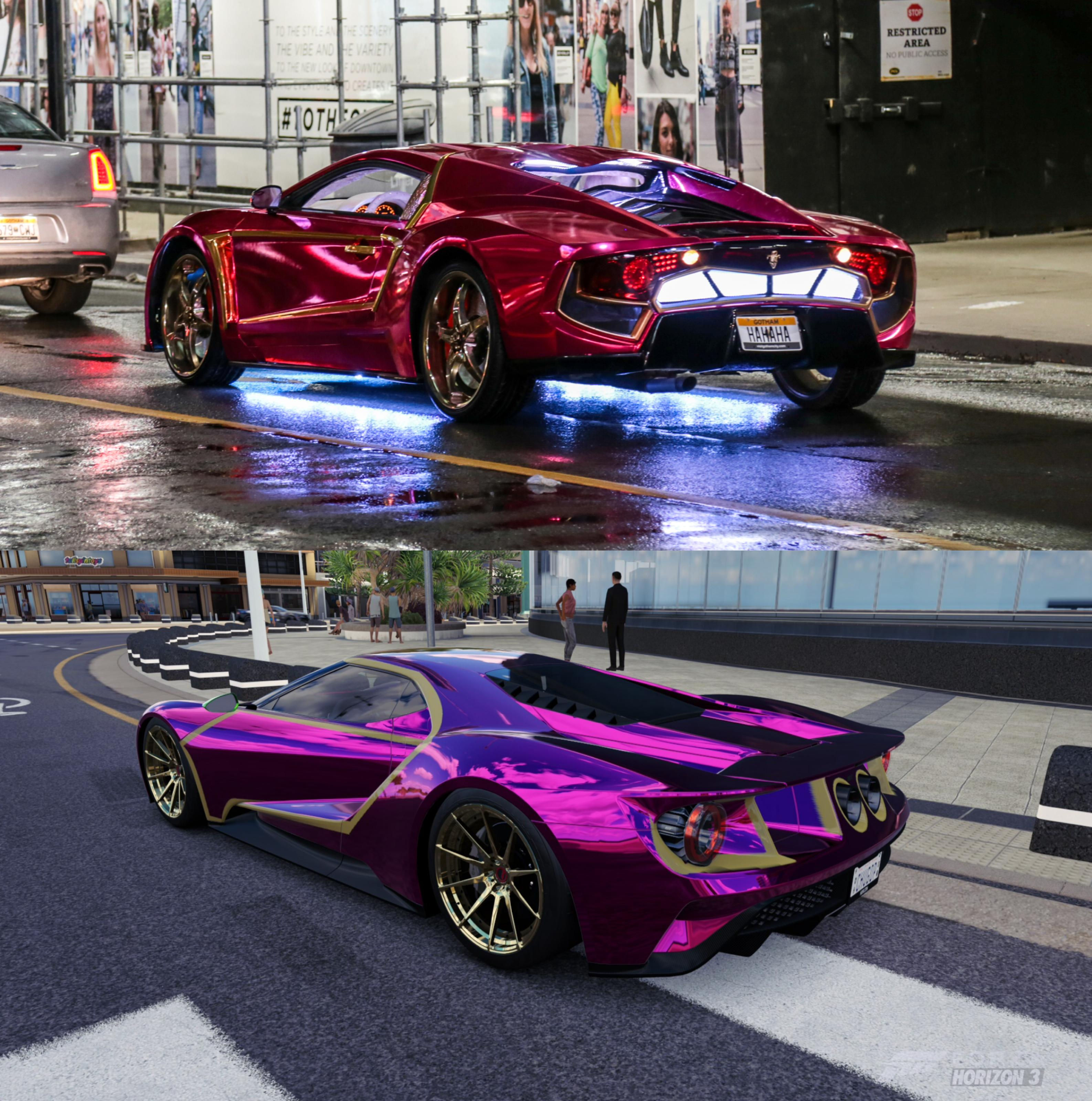 Wallpaper #_0C5MZMBJhL2WPbay8f5356 Turned My GT into the Jokers Car from Suicide Squad Rforza