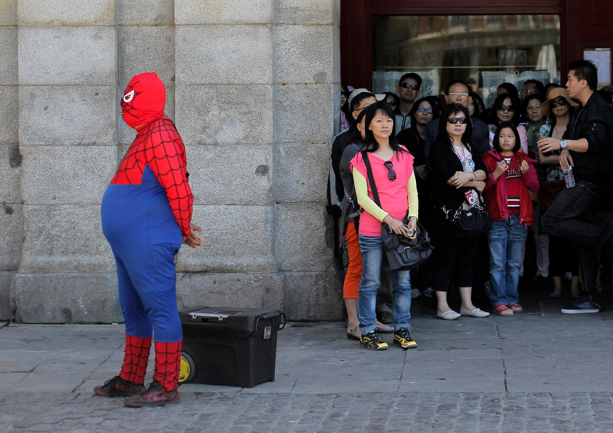 Wallpaper #cBmbDo8BtGB6xQ78clrl24 Psbattle Fat Spider Man Group of Asians Photoshopbattles