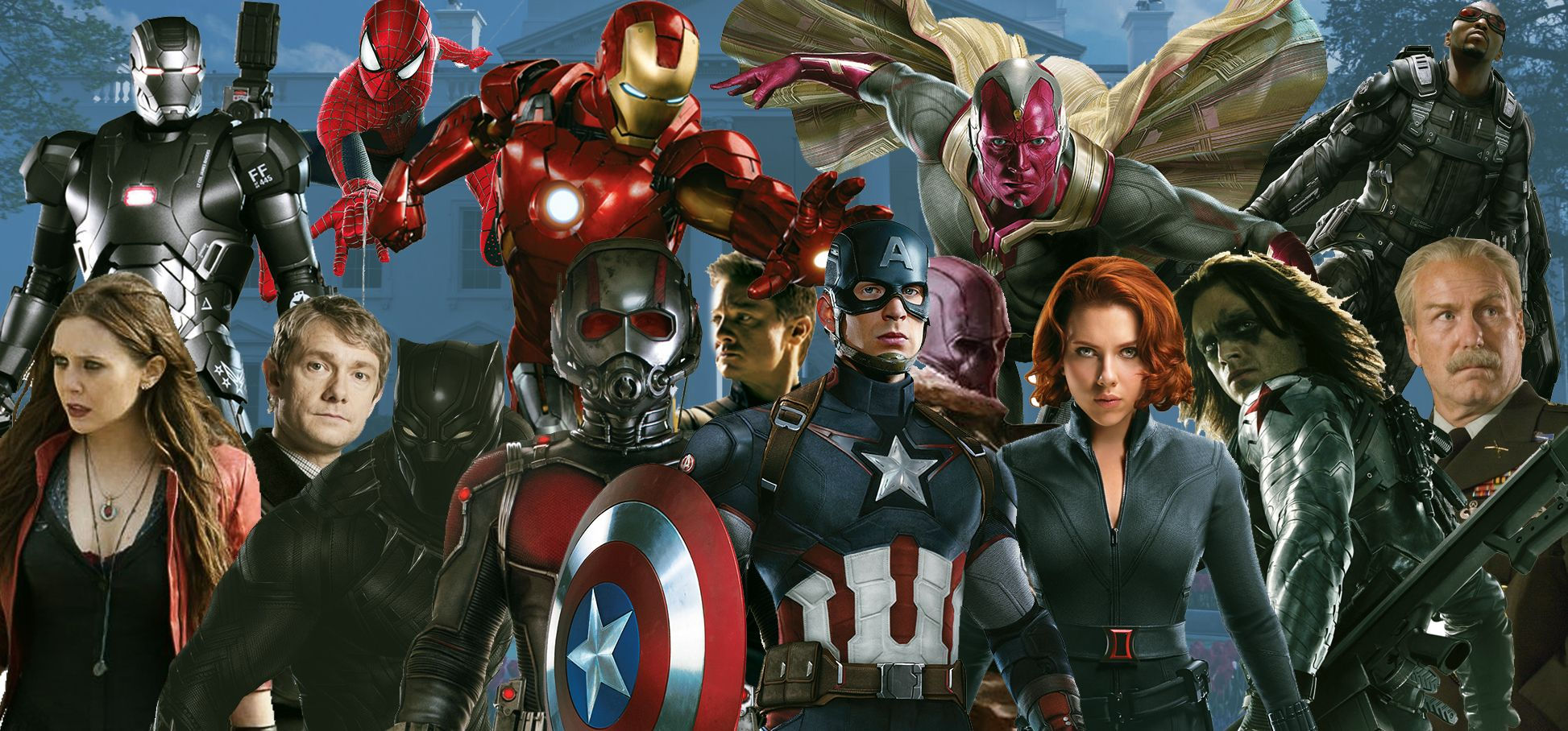 Wallpaper #031F8I4Bnwiau_P6lAXN11 Characters of Captain Americacivil War What a Lineup Marvelstudios