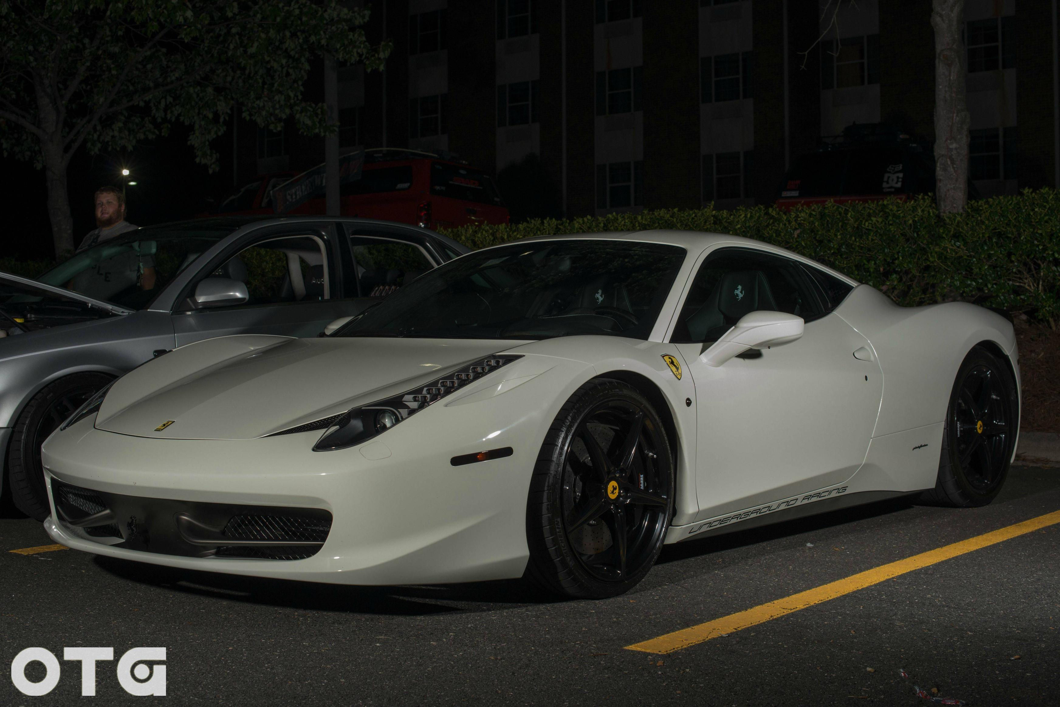 Wallpaper #SUXWjI4B7YBJg1BVtpxs25 Spotted Underground Racing Twin Turbo Ferrari 458 Italia Cars