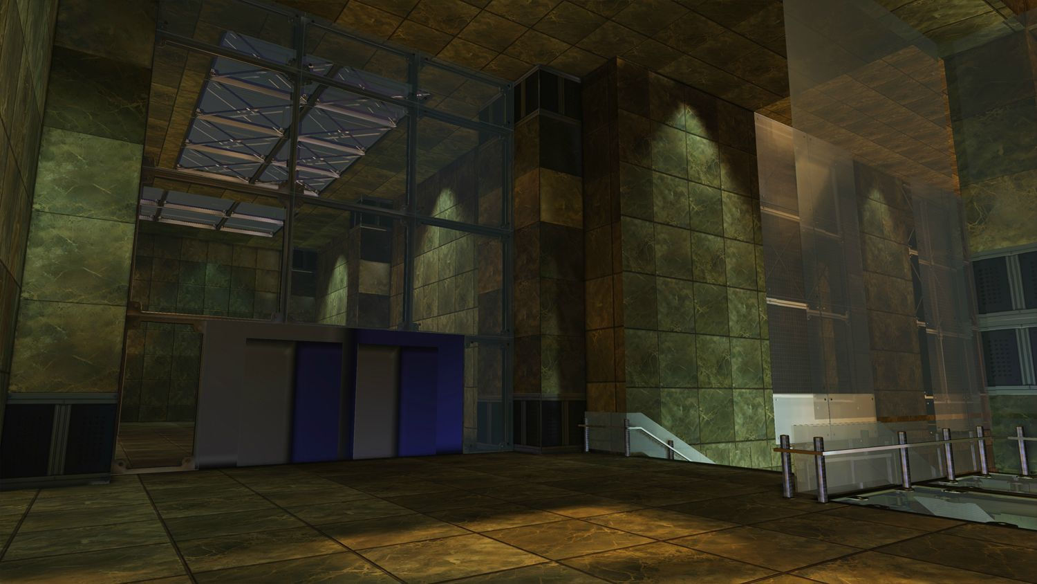 Wallpaper #ZK7JM5MBayWjSq6HCRyL40 Cyberpunk Lobby Enviro Polycount