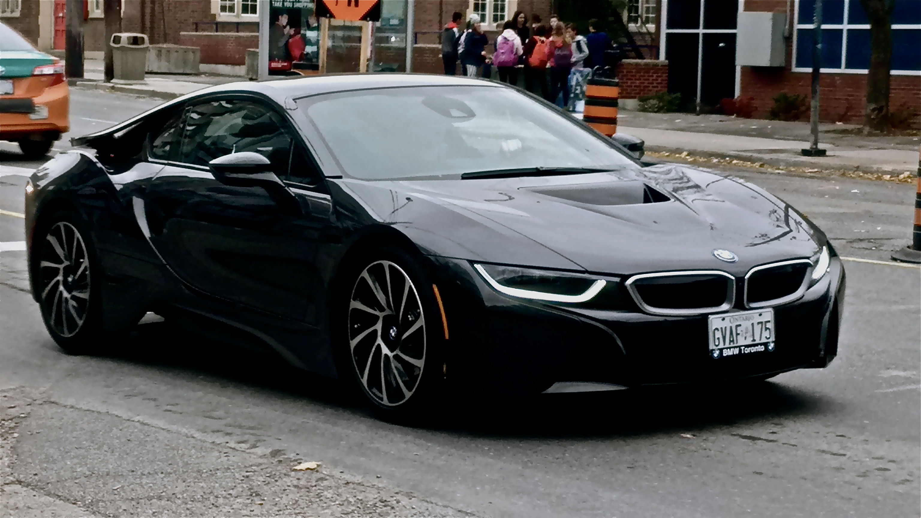 Wallpaper #BUCHMZMBJhL2WPbay8dg341 BMW i8 Spotted in Toronto Oc Exoticspotting