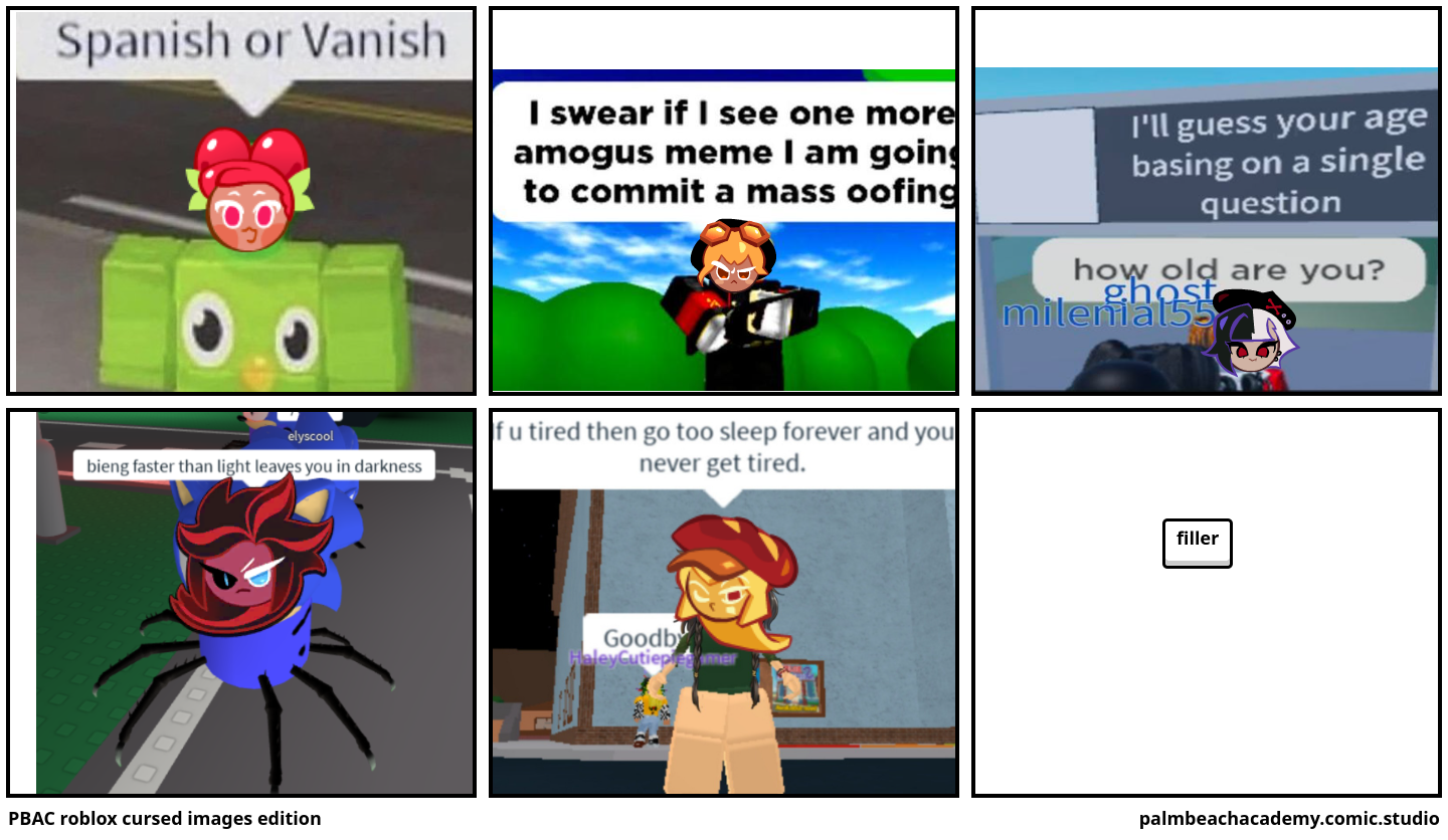 Wallpaper #82hxJJMBSpphPi3-4jgI264 Pbac Roblox Cursed Images Edition Comic Studio