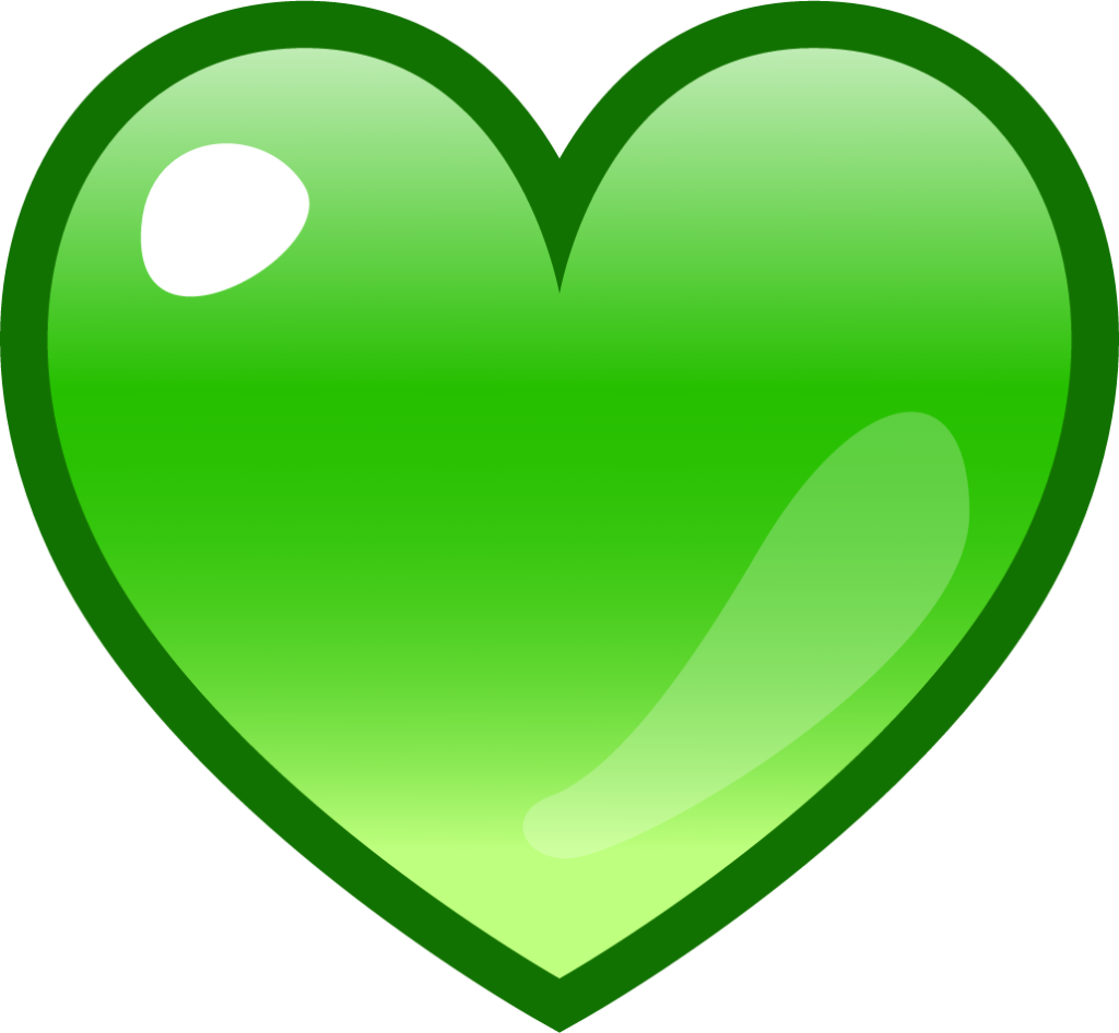 Wallpaper #Tmd395IBSpphPi3-tobx146 Green Heart Emoji Download for Free Iconduck