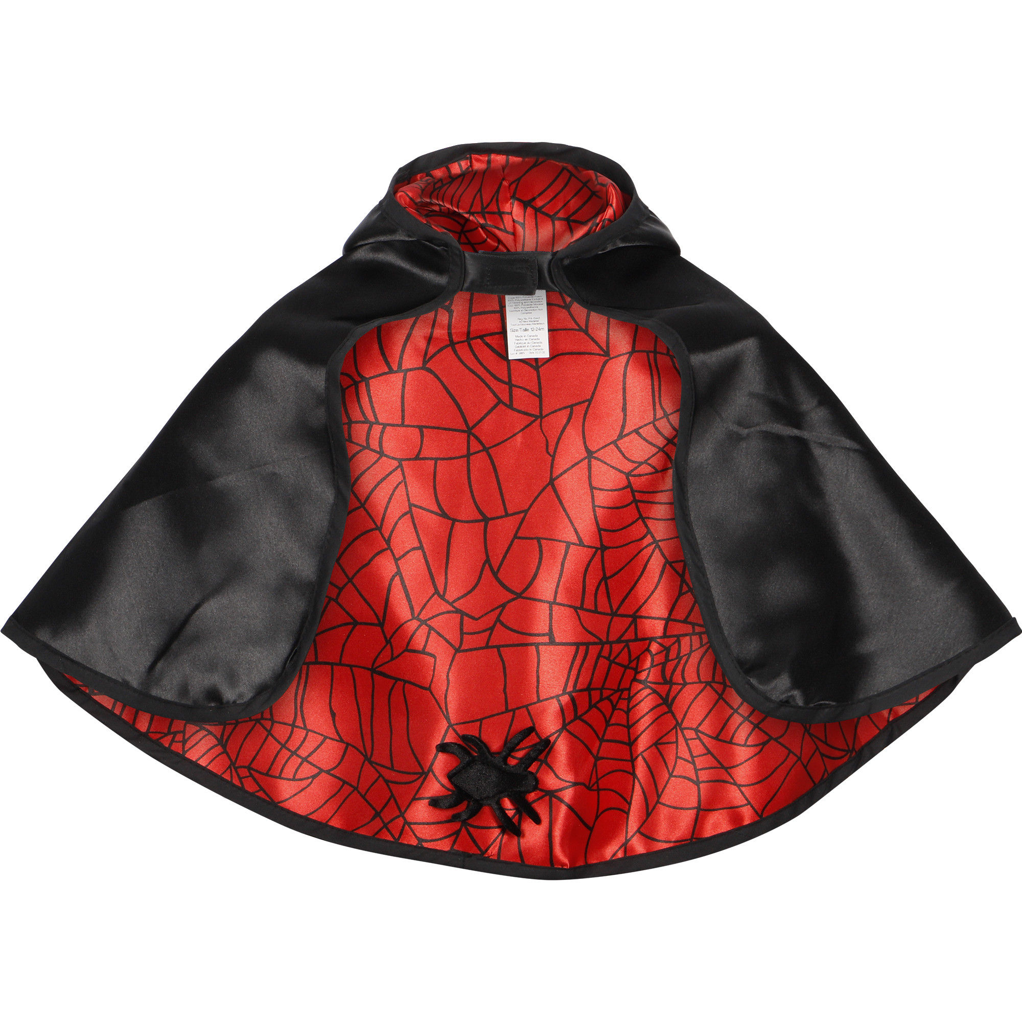 Wallpaper #MPSwOZMBKFX8bn3r33ez410 Great Pretenders Reversible Spider Bat Cape in Black and Red