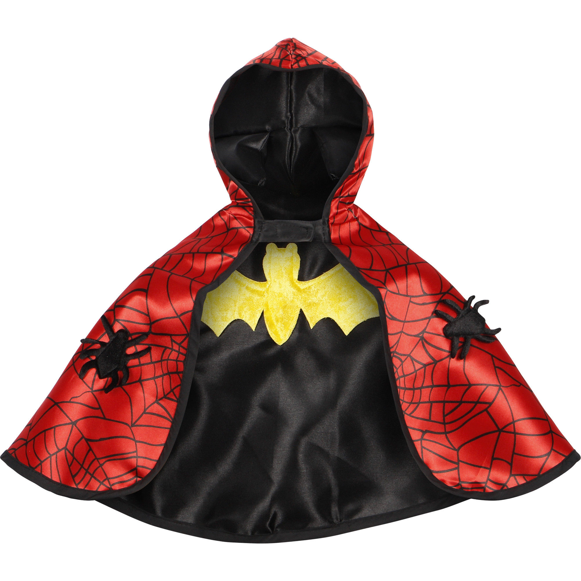 Wallpaper #MPSwOZMBKFX8bn3r33ez433 Great Pretenders Reversible Spider Bat Cape in Black and Red