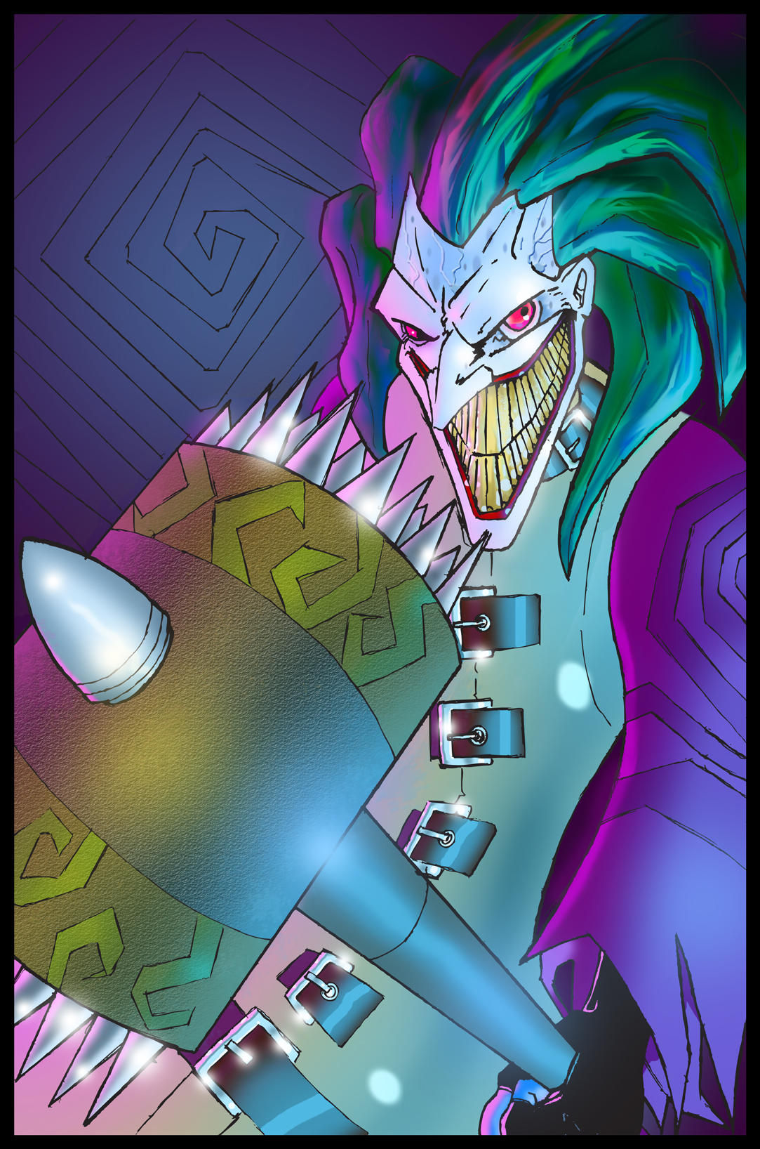 Wallpaper #FX0P844Bnwiau_P6sAzW3 The Joker Animated by Scribblesartist on Deviantart