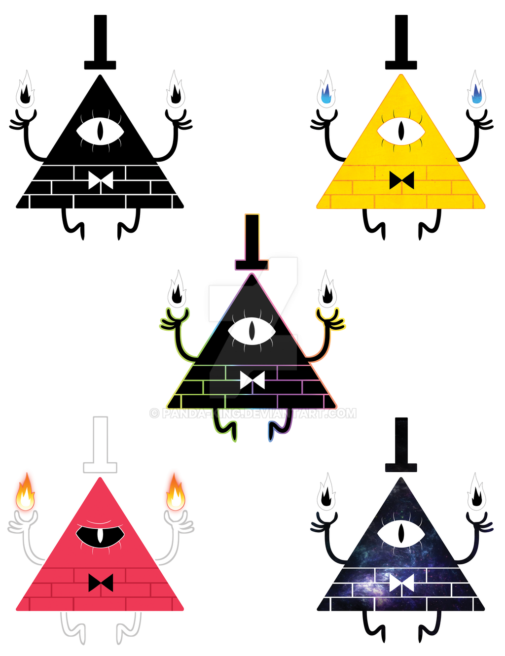 Wallpaper #yGeGApMBSpphPi3-qq-c298 Bill Cipher by Panda King on Deviantart