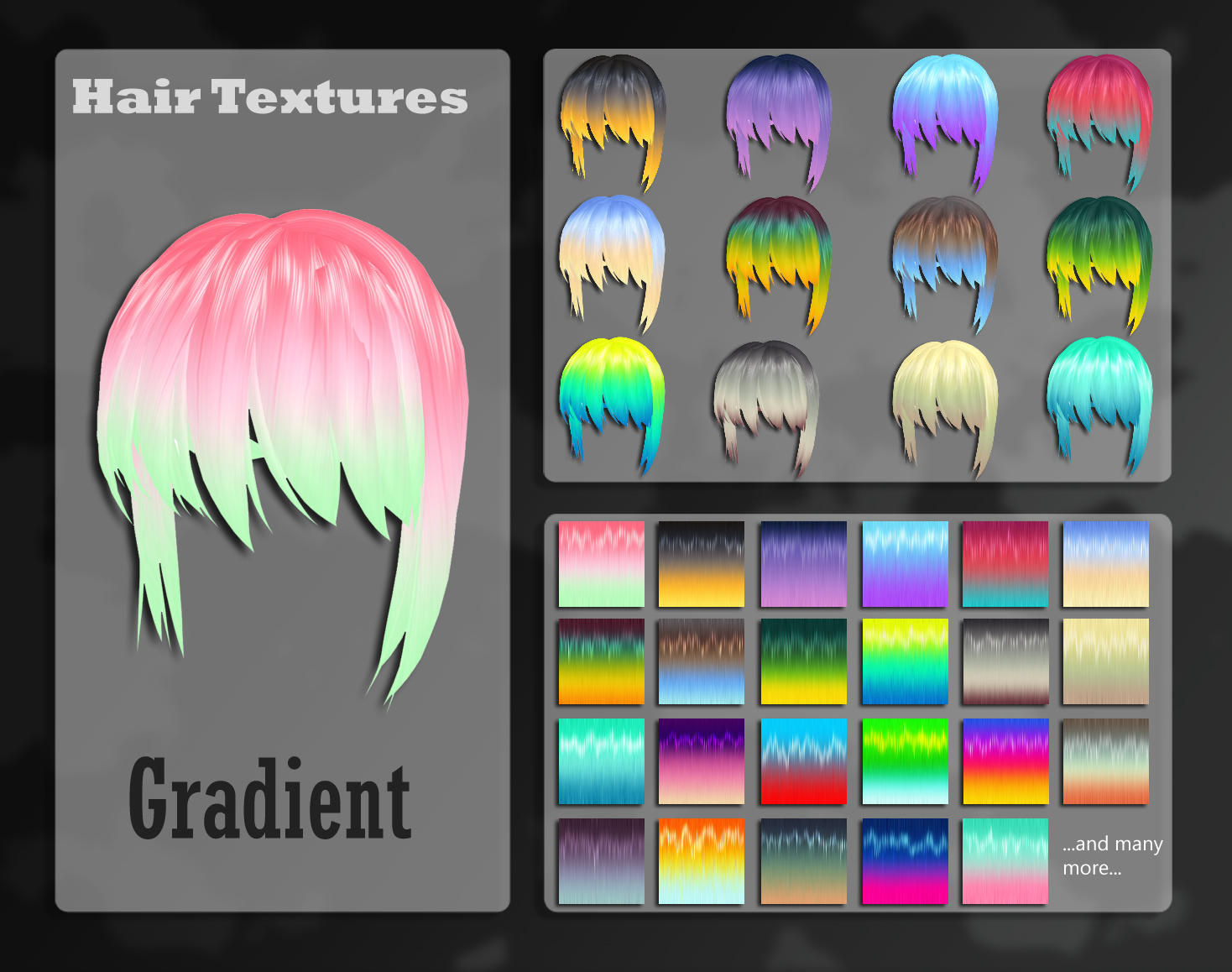 Wallpaper #wnfOJZMB-pgBXx60tp_N47 Mmd Gradient Hair Texture by Xoriu on Deviantart