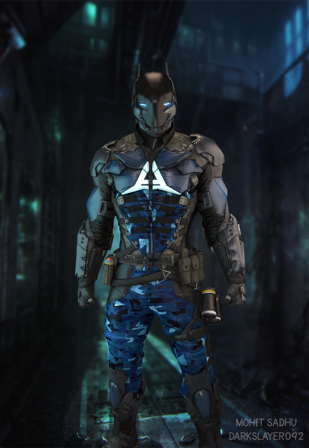 Wallpaper #0hnOHY8BtGB6xQ78VncV16 Arkham Knight by Darkslayer092 on Deviantart