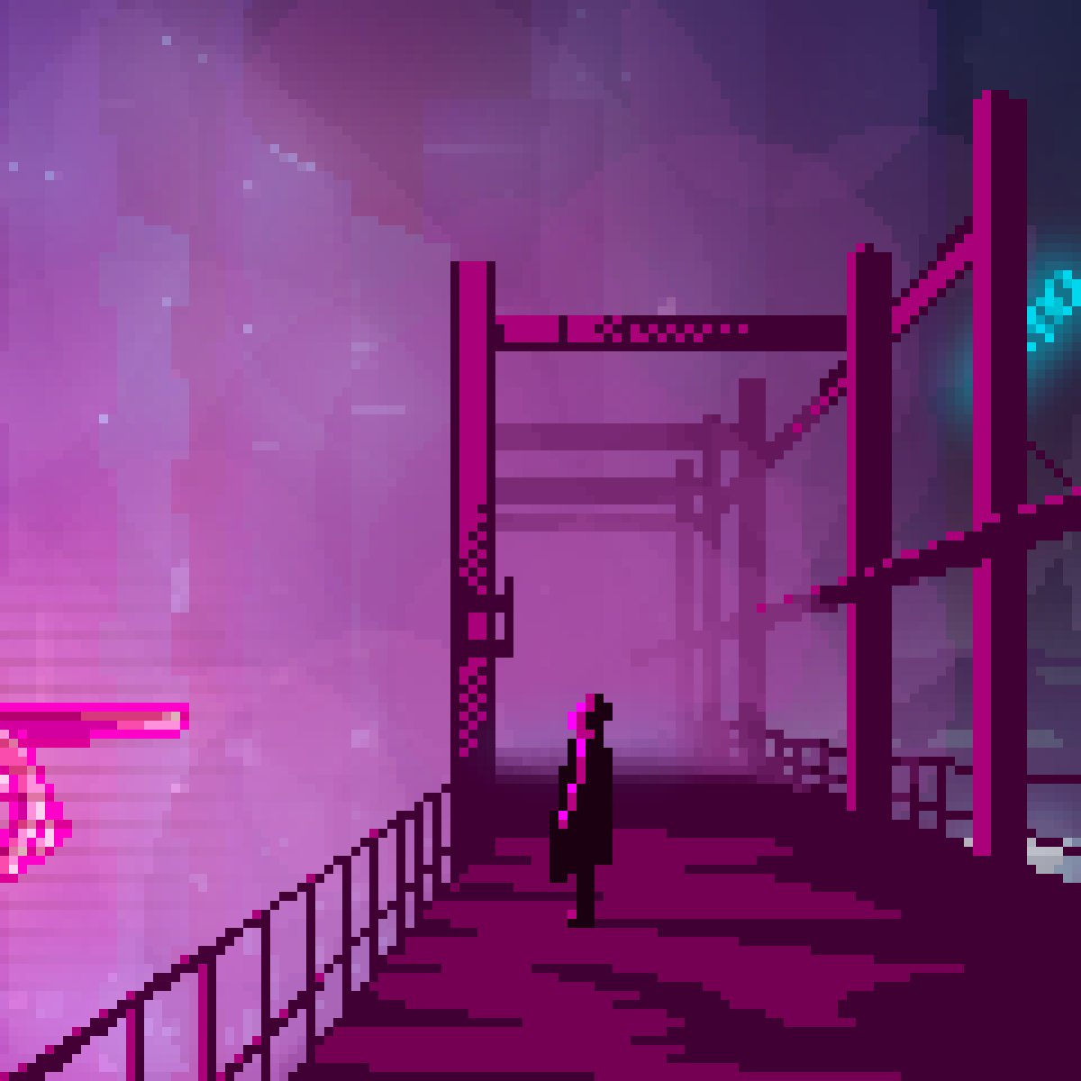 Wallpaper #ohnNII8BtGB6xQ78BX650 Blade Runner 2049 Pixel Art