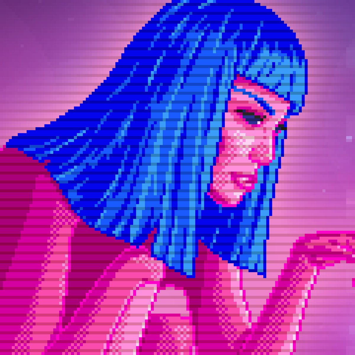 Wallpaper #ohnNII8BtGB6xQ78BX653 Blade Runner 2049 Pixel Art