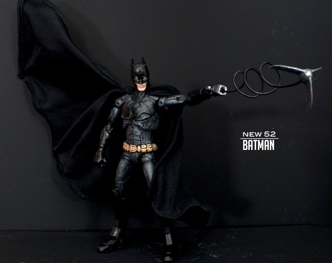 Wallpaper #G3dNJ5MB-pgBXx603KWL366 New 52 Black Batman Grappling Hook by Somethinggerman on Deviantart