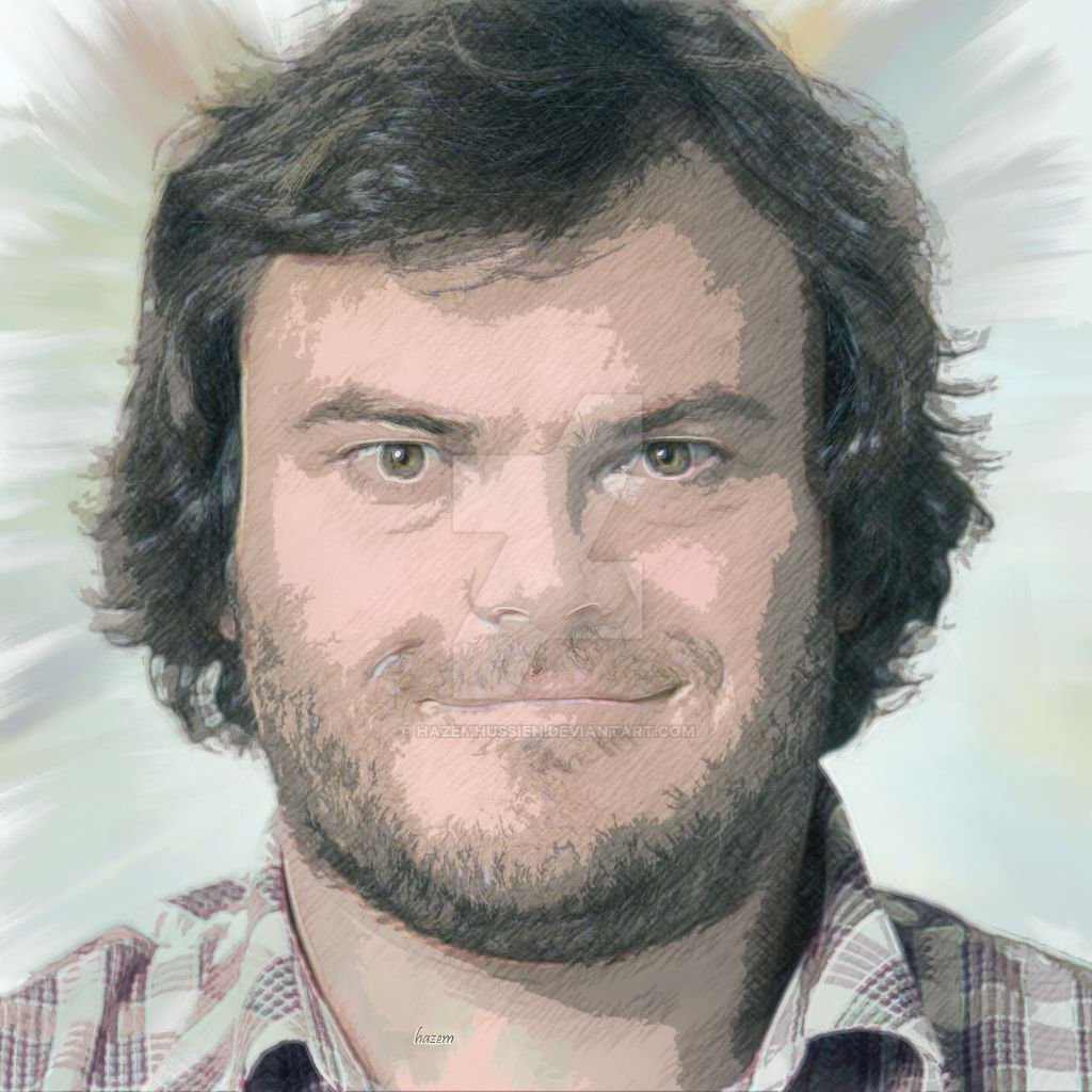 Wallpaper #f200d Intricate Detailed Caricature of Jack Black by Robert Crumb Creative