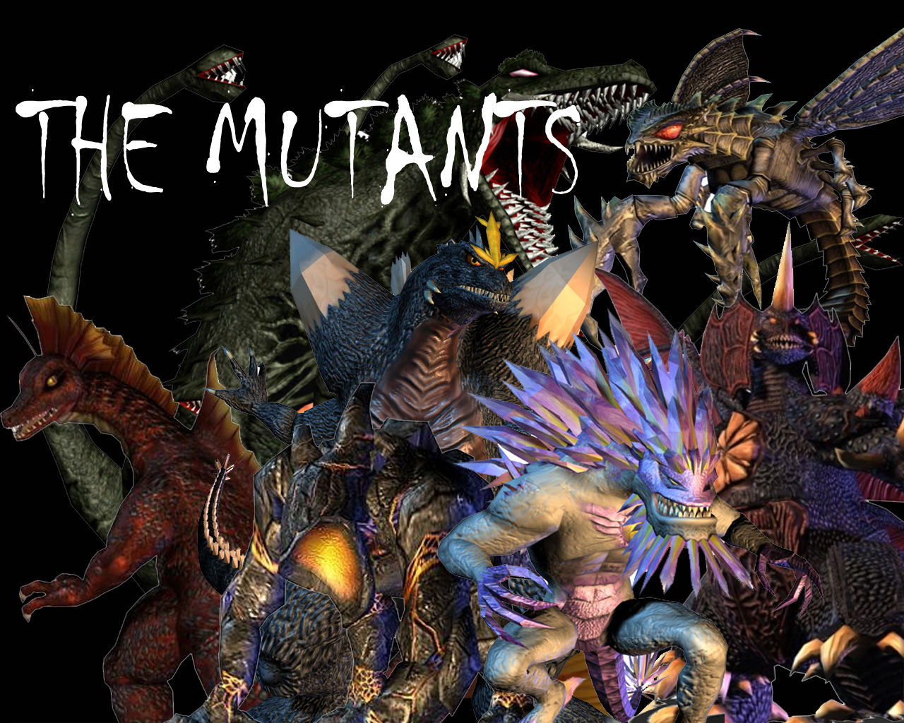 Wallpaper #khmaLo8BtGB6xQ786ZUb13 Godzilla Unleashed Mutants by Lordstrscream94 on Deviantart