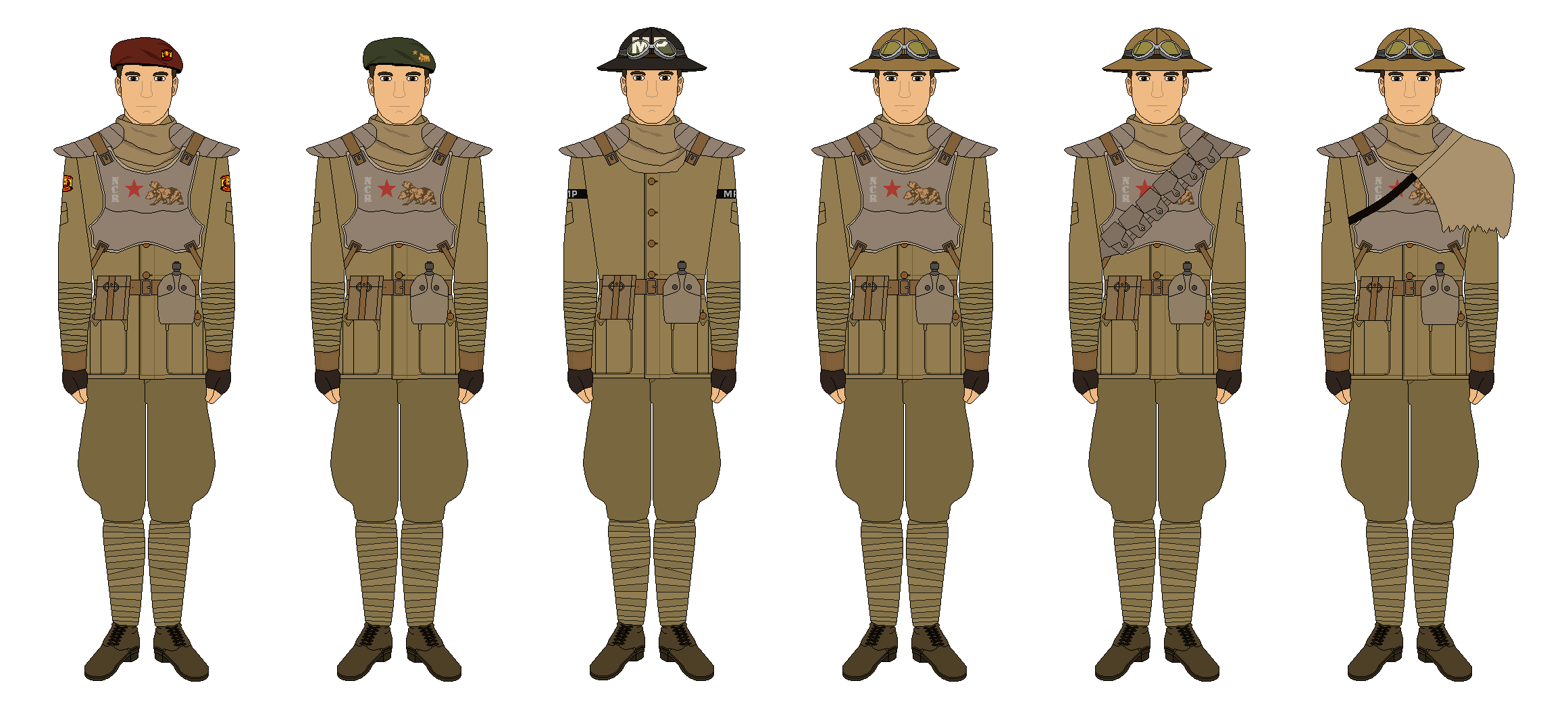 Wallpaper #YGdU_pIBSpphPi3-HJ8q318 Fallout New Vegas Ncr Troopers by Finerskydiver on Deviantart