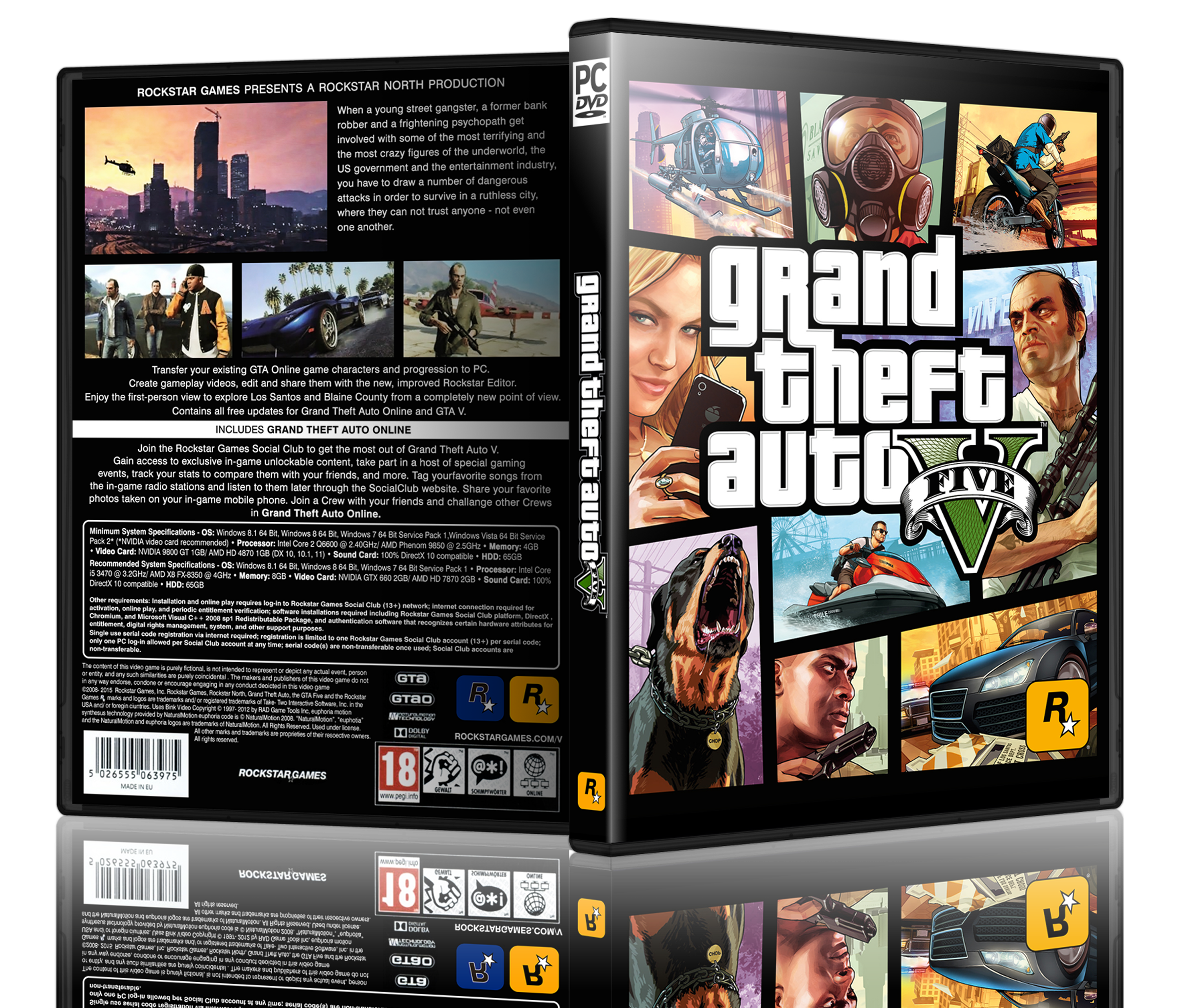 Wallpaper #5453a Gta V Xbox One Box Art Cover by Iceman423626