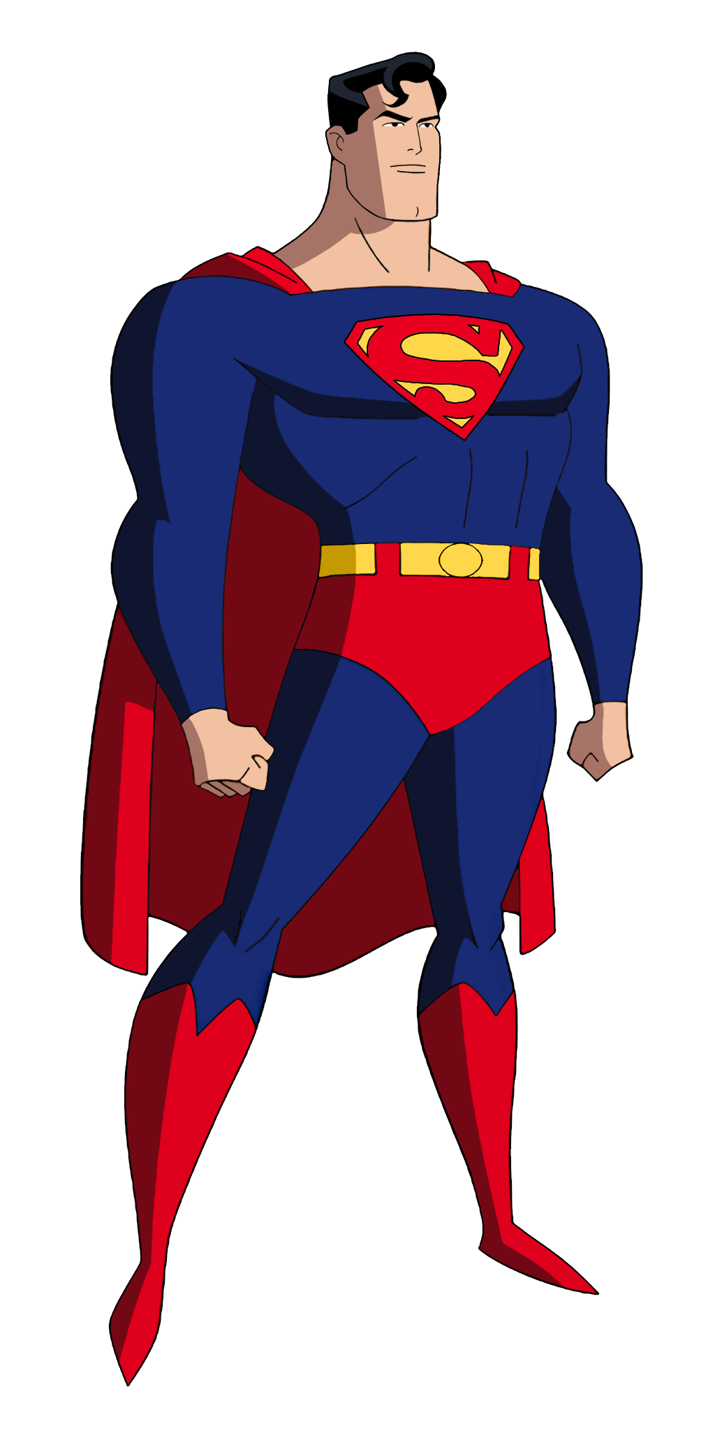 Wallpaper #tmh5I5MBSpphPi3-wjVf18 Superman Batman the Animated Series Mock Up by Brightestdayfan2814