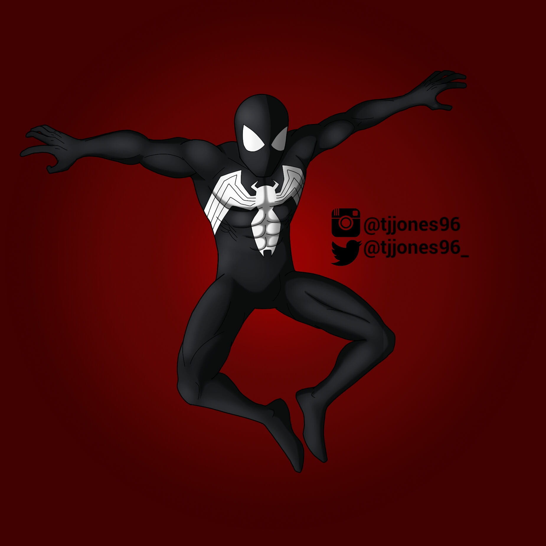 Wallpaper #rzNLM5MBcgDP3FvJ2apw282 Symbiote Spider Man by Tjjones96 on Deviantart