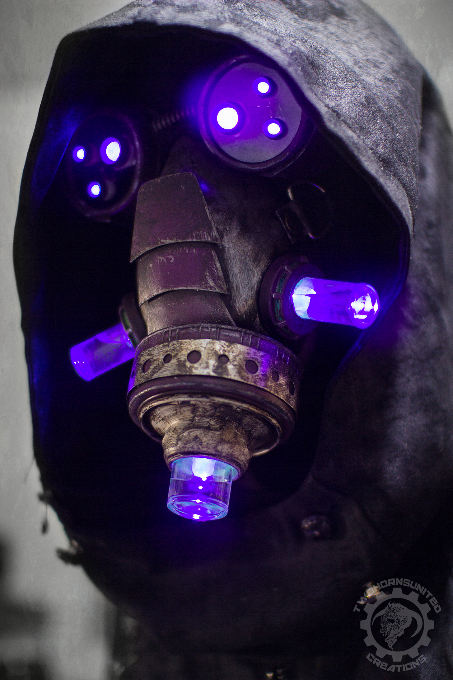 Wallpaper #cUCYMZMBJhL2WPbak8fZ85 The Summoner Light Up Cyberpunk Mask by Twohornsunited on Deviantart