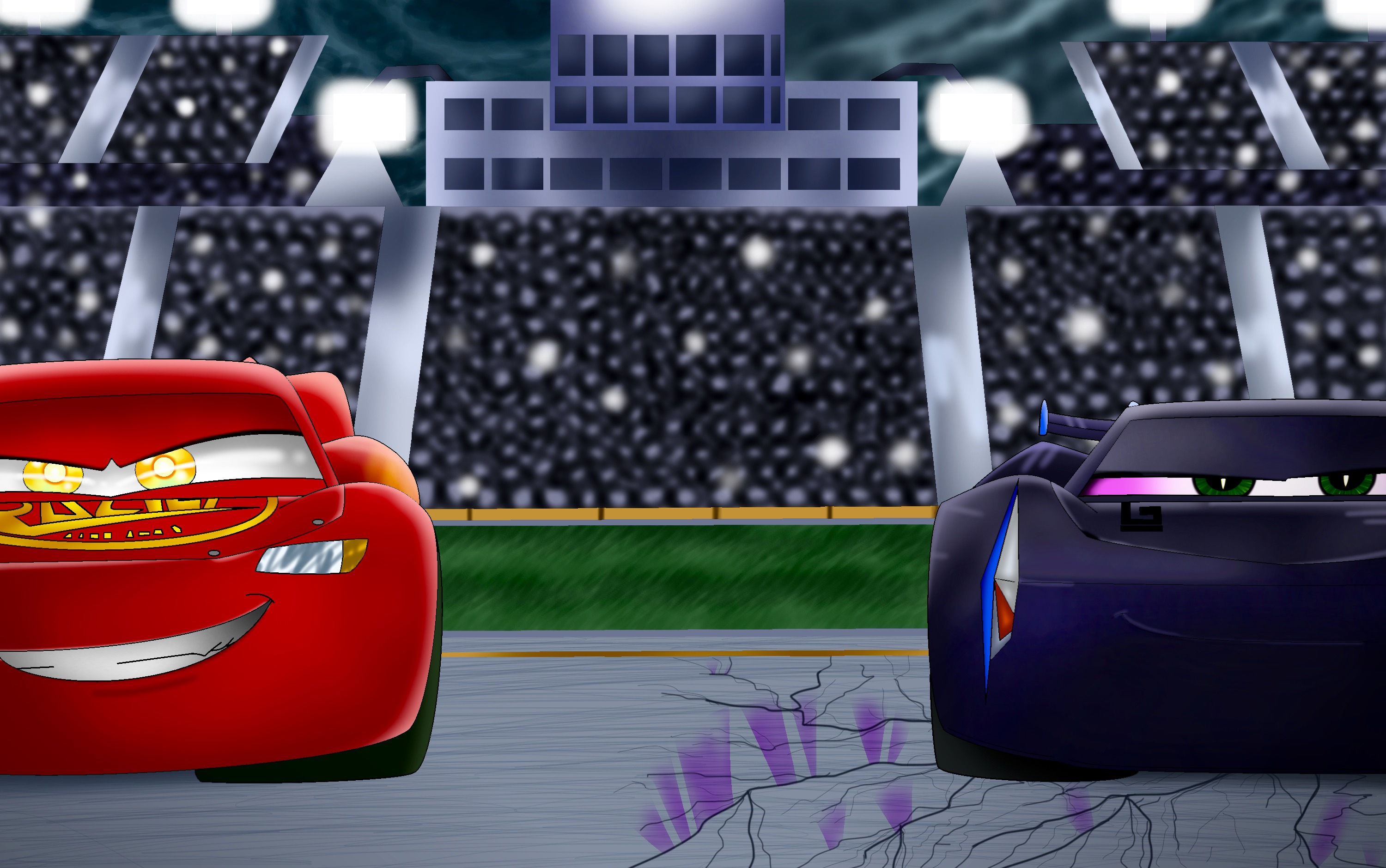 Wallpaper #jmcwCpMBSpphPi3-ftO683 Lightning Mcqueen on Radiator Springs Hq Deviantart