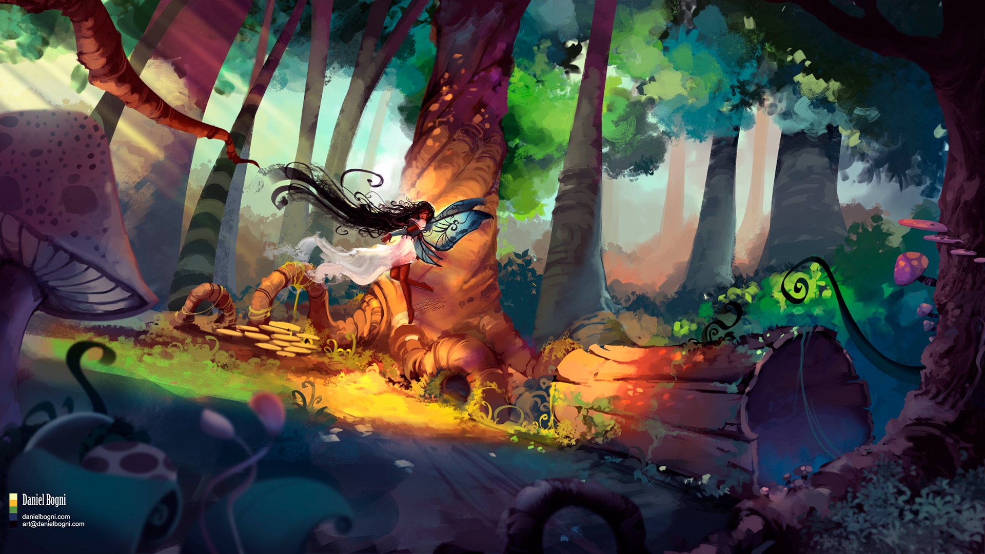 Wallpaper #r2fTEJMBSpphPi3-HPTq41 Secret Forest by Danielbogni on Deviantart