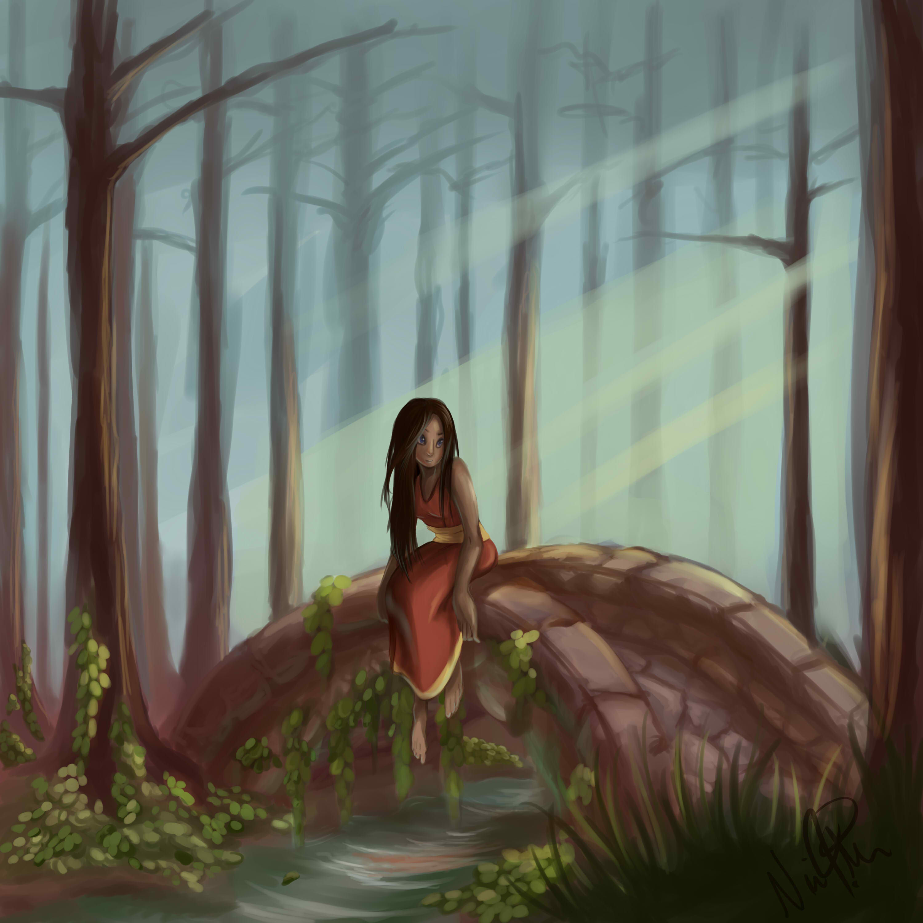 Wallpaper #r2fTEJMBSpphPi3-HPTq397 Bg Study My Secret Forest by Dari Dari on Deviantart
